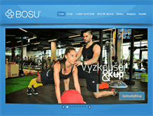 Tablet Screenshot of bosufitness.cz